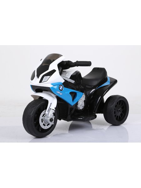 Kinderfahrzeug - Elektro Kindermotorrad - Dreirad - Lizenziert von BMW - Modell 188-Blau