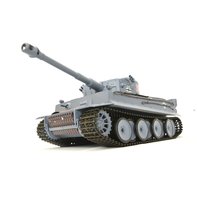RC Panzer German Tiger I Heng Long 1:16 Grau,...