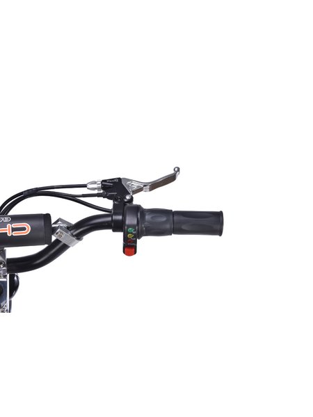 E-Scooter bis zu 35 km/h schnell - mit 25km Reichweite, 36V | 1000W | 12AH Akku, mit Sitz, Bremsen und Lichter -C001
