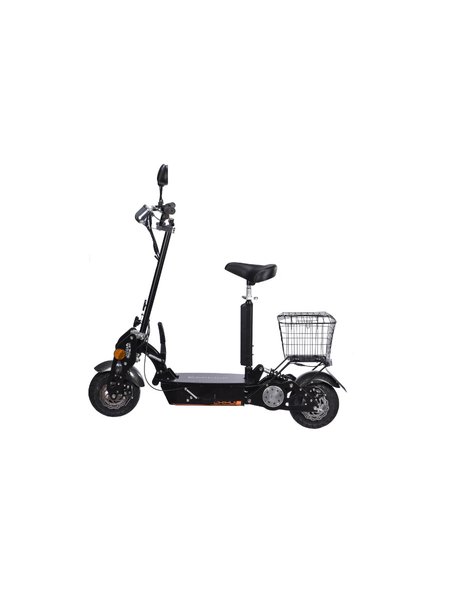 E-Scooter bis zu 35 km/h schnell - 25km Reichweite, 36V | 1000W | 12AH Akku, mit Straßenzulassung -BEEC