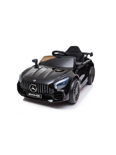 Kinderfahrzeug - Elektro Auto Mercedes GT R Mod. 011- lizenziert - 12V4,5AH, 2 Motoren, 2,4Ghz, MP3, Ledersitz+EVA-Schwarz