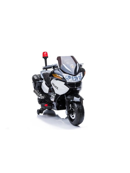 Elektro Kindermotorrad - Polizei Design -118- 12V7A Akku, 2 Motoren