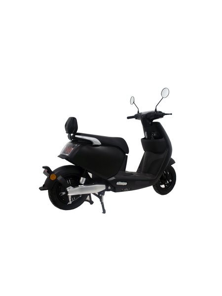 Elektro Scooter City Roller M9 bis zu 45 km/h schnell und 60km Reichweite, 60V | 1500W | 24AH abnehmbarer LiIon Akku-Schwarz