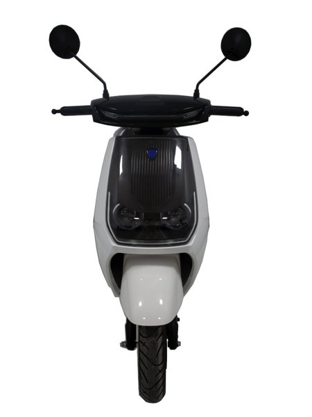 Elektro Scooter City Roller M9 bis zu 45 km/h schnell und 60km Reichweite, 60V | 1500W | 24AH abnehmbarer LiIon Akku-Weiss