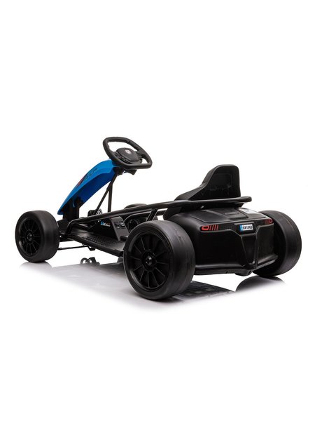 Kinder Elektroauto e-Gokart mit 24V und Driftfunktion + 2x 12V9AH Akku und 2 Motoren -Blau