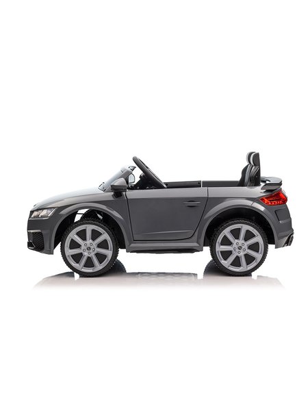 Kinderfahrzeug - Elektro Auto Audi TTRS - lizenziert - 12V7A Akku und 2 Motoren- 2,4Ght+MP3+EVA+Leder-Grau
