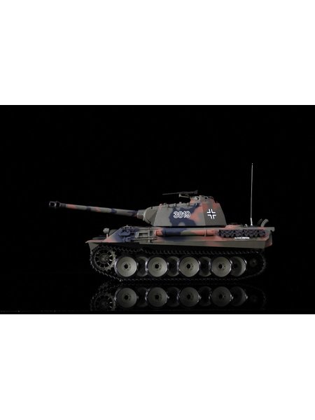 RC Panzer German Panther 1:16 Heng Long -Rauch&Sound+Stahlgetriebe und 2,4Ghz - V7.0 - Pro Modell