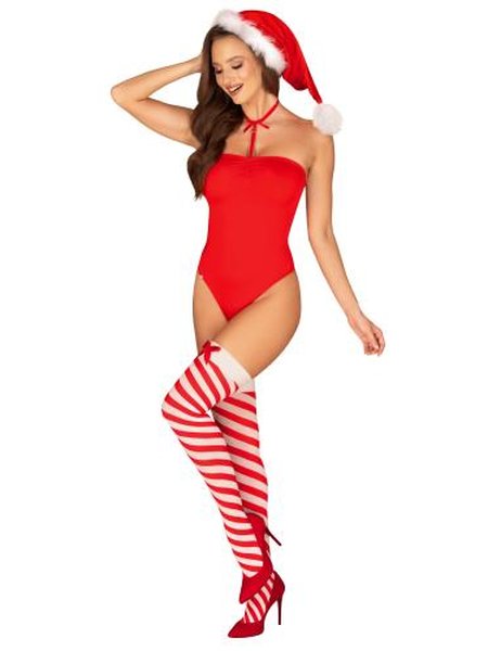Kissmas Sexy Christmas Costume - RedXS/S