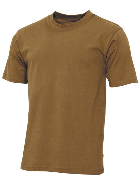 US T-Shirt, Streetstyle,coyote tan, 140-145 g/m²