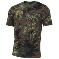 US T-Shirt, Streetstyle,flecktarn, 140-145 g/m²