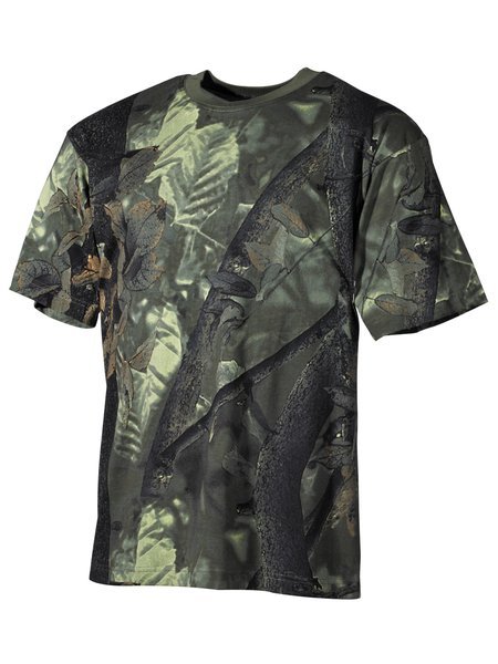 Os EUA a t-shirt, médio pobre, hunter - verde, 170 gr / m ² 4XL