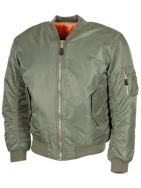 MA1 Bomber jacket the US pilots jacket Olive