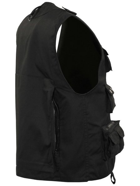 Outdoor waistcoat, black, Schwarzere implementation