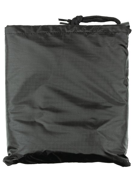 The US poncho, Rip stop, Mod., black, Gr. 144 x 223 cm