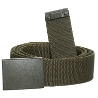 FEDERAL ARMED FORCES trousers belt, olive, with box...
