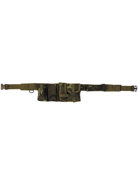 Heupgordel met zakken, 6, 5.5 cm - van CZ M 95 camouflage
