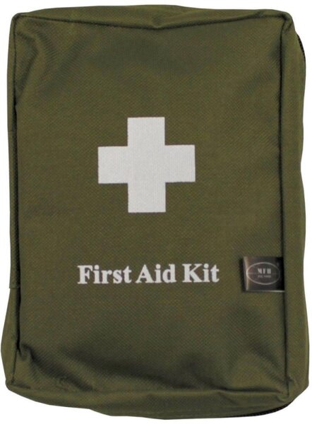 Erste Hilfe Set groß oliv MOLLE 18 x 12 x 7 cm
