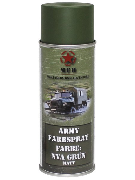 Colour spray, Army NVA GREEN, weakly, 400 ml