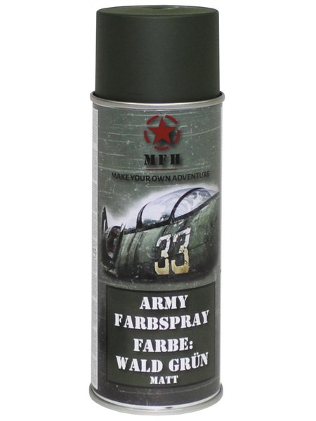 Colour spray, Army WOOD GREEN, weakly, 400 ml