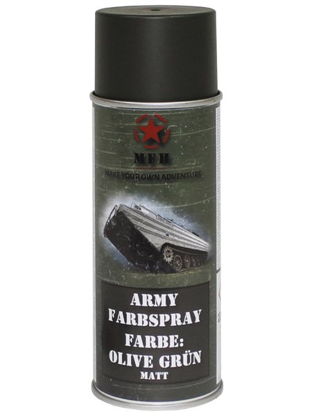 Aérosol de couleur, Army DOLIVE LE VERT, faiblement, 400 ml