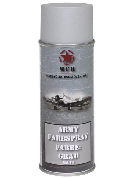 Colour spray, Army GREY, weakly, 400 ml