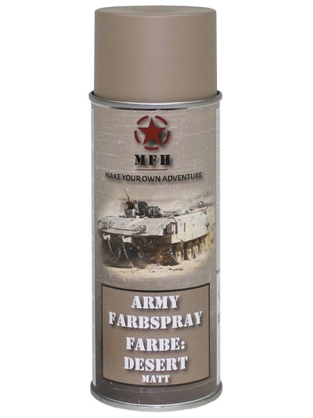 Colour spray, Army DESERT, weakly, 400 ml