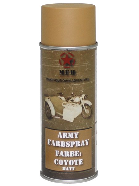 Colour spray, Army COYOTE, weakly, 400 ml