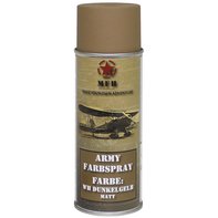 Colour spray, Army WH DARK YELLOW, weakly, 400 ml