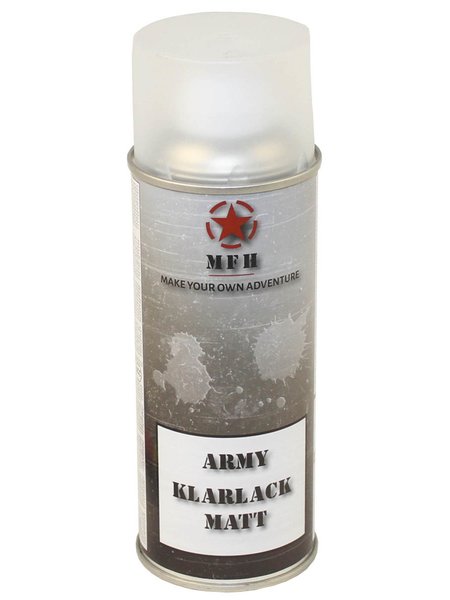 Colour spray, Army VARNISH, weakly, 400 ml