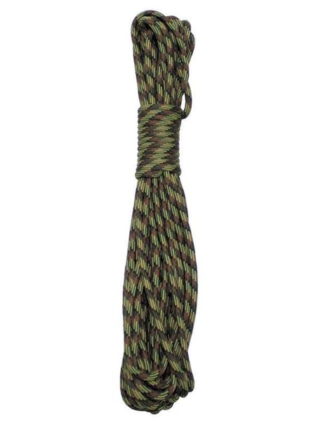 La corda, camufla, 5 mm, 15 metri