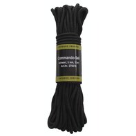 Seil, Schwarz, 5 mm, 15 Meter