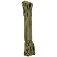 Parachute rope, olive, 100 FT, nylon