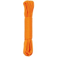 Parachute rope, orange, 100 FT, nylon