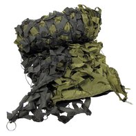 Camouflage netten, 6 x 3 m, olijfolie, met PVC tragebeutel