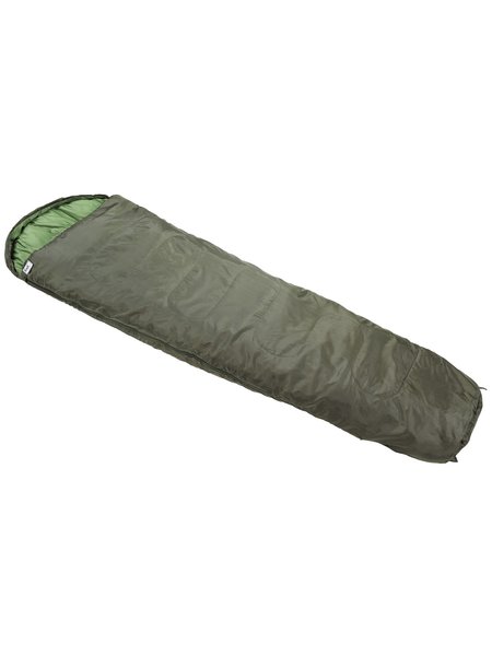 Mummy sleeping-bag, olive, 2lg.,