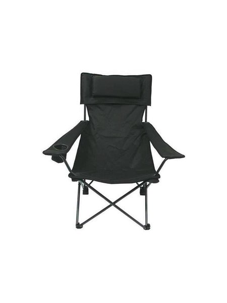 Folding chair, Deluxe, black
