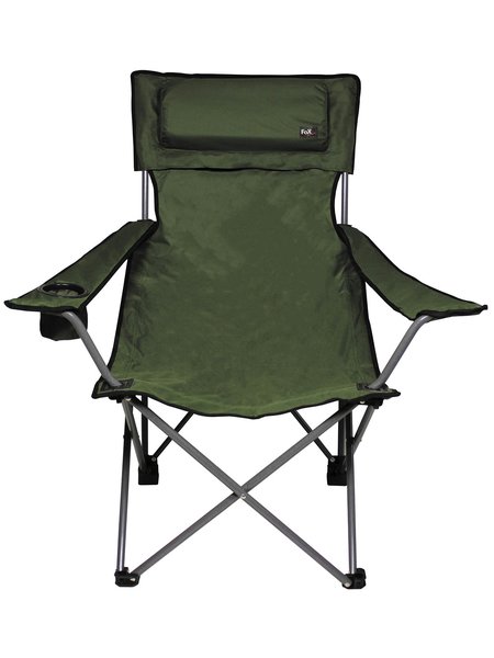 Folding chair, Deluxe, olive,