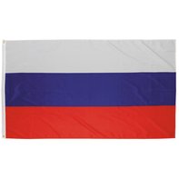 Bandeira, Rússia, poliéster, Gr. 90 x 150 cm