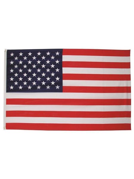 Lipun, USA, polyesterikatkokuituja, Gr. 90 x 150 cm