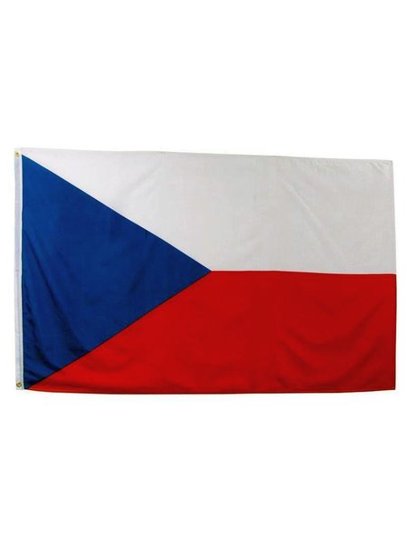 Vlag, Tsjechië, polyester, Gr. 90 x 150 cm