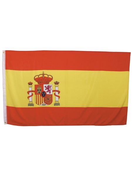 Bandiera, Spagna, poliéster, Gr. 90 x 150 cm
