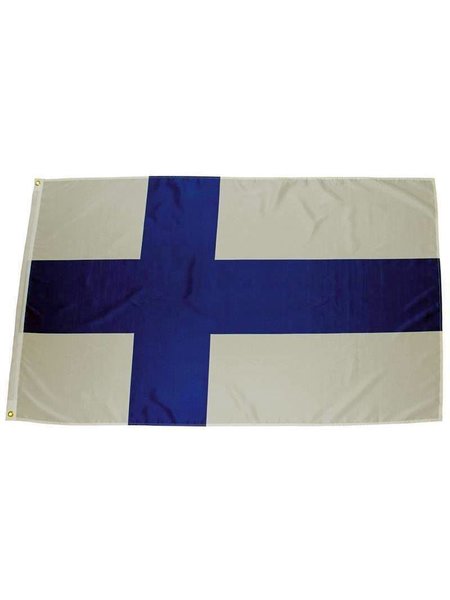 Bandiera, Finlandia, poliéster, Gr. 90 x 150 cm