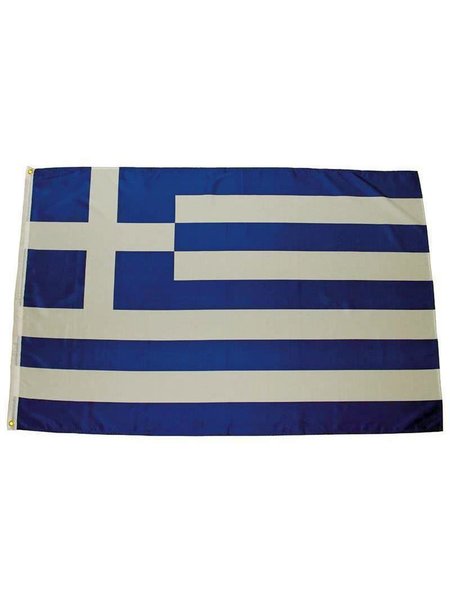 Bandiera, Grecia, poliéster, Gr. 90 x 150 cm