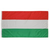 Bandera, húngaro, poliéster, Gr. 90 x 150 cm