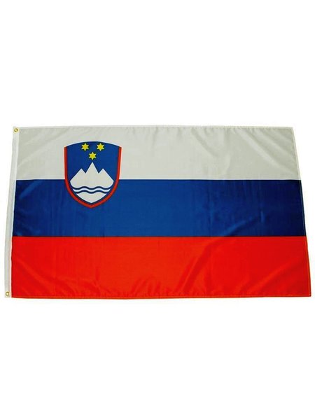 Flag, Slovenia, polyester, Gr. 90 x 150 cm