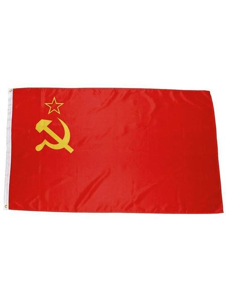 Bandeira, URSS, poliéster, Gr. 90 x 150 cm