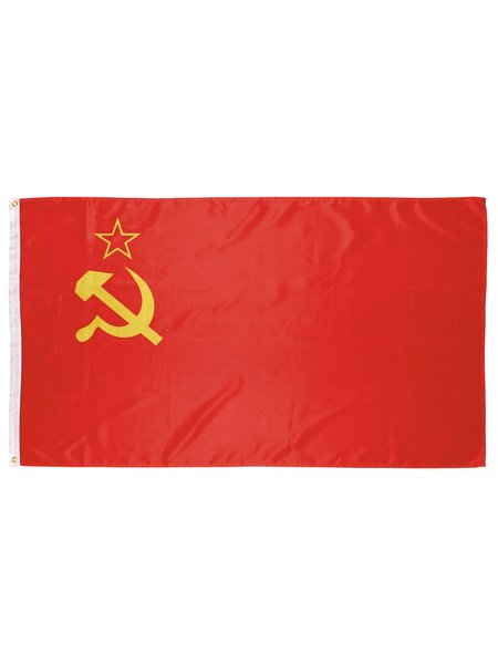 Fahne, UdSSR, Polyester, Gr. 90 x 150 cm