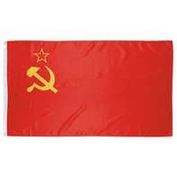 Bandiera, URSS, poliéster, Gr. 90 x 150 cm