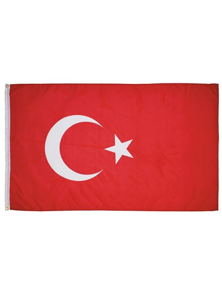 Bandera, Turquía, poliéster, Gr. 90 x 150 cm