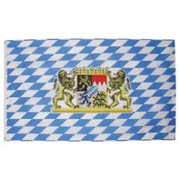 Flag, Bavaria with lions, polyester, Gr. 90x150 cm